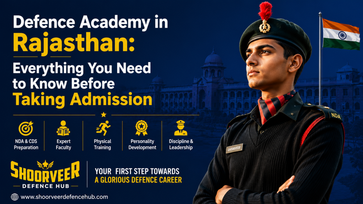 Defence Academy in Rajasthan: Everything You Need to Know Before Taking Admission