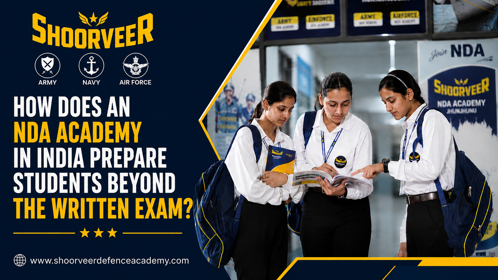 How Does an NDA Academy in India Prepare Students Beyond the Written Exam?