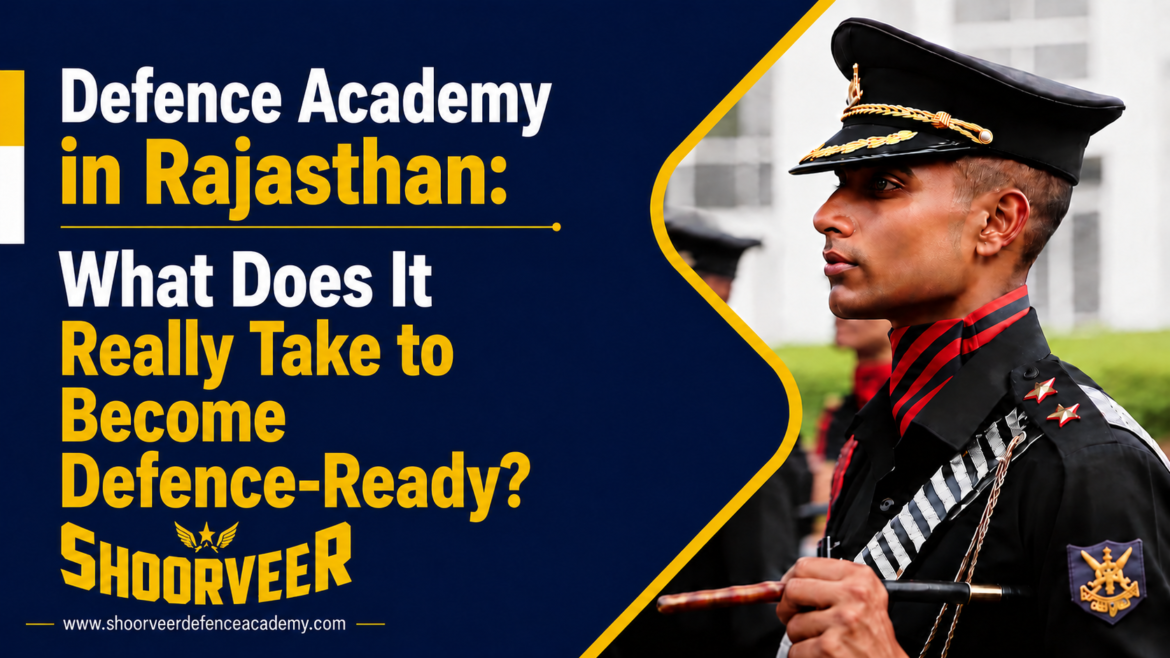 Defence Academy in Rajasthan: What Does It Really Take to Become Defence-Ready?